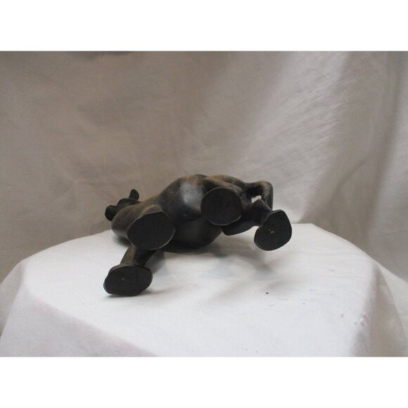 Wooden‎ Camel Saddle Hand Carved Figurin Nativity African home Animal lover - Picture 5 of 5